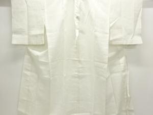 アンティーク　本麻透かし織草花模様長襦袢